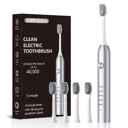 Electric Toothbrush, grey Color, Rechargeable