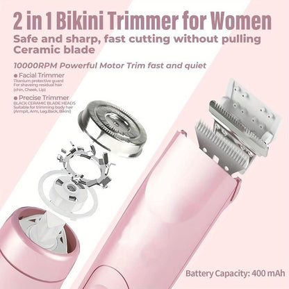 2 in 1 Dual Head Shaver