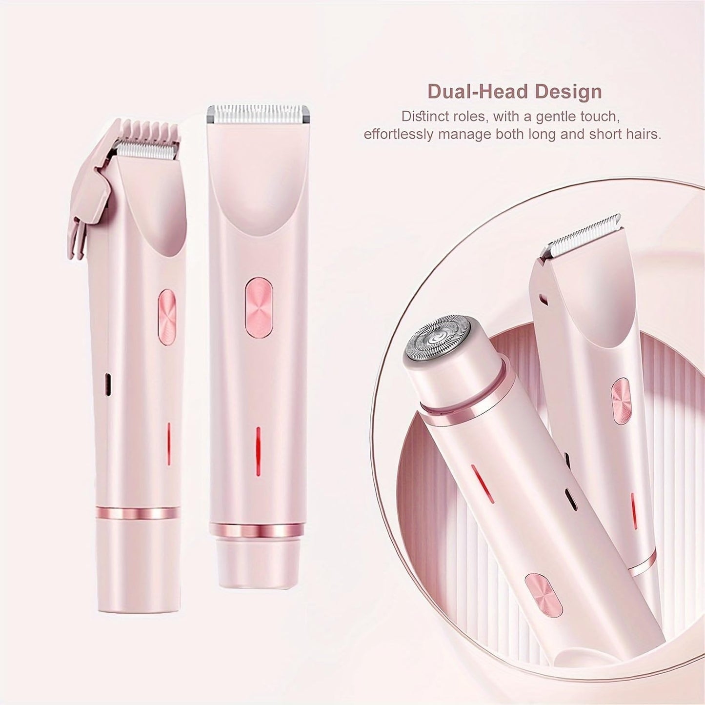 2 in 1 Dual Head Shaver